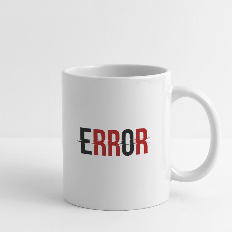 Error Glitch-Design Error Message Mug