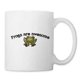 Frogs Are Awesome Graphic - Mug - white - Right