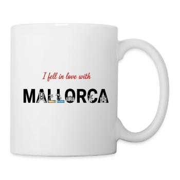 Mallorca Liebe – Insel-Feeling & Skyline Design - Tasse - Weiß - Rechts