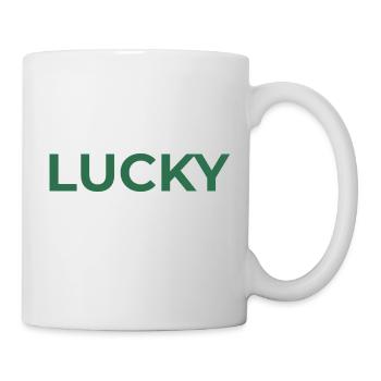 Lucky By Default - Mug - white - Right