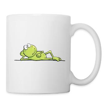 Kiss Me Fairy Tale Frog Cool Frog - Mug - white - Right