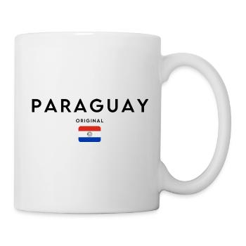 Paraguayan pride, minimalist sleek design - Mug - white - Right