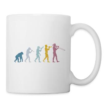 Trombone Evolution - Mug - white - Right