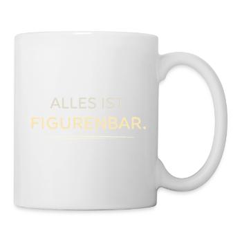 Everything Is Figurine Bar Typoart - Mug - white - Right