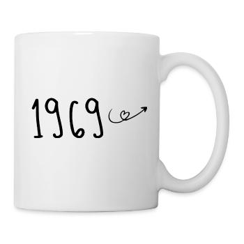 Jubiläum 1969 1969 Retro 1969 - Tasse - Weiß - Rechts