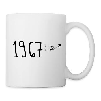 1967 Anniversary 1967 Retro 1967 - Mug - white - Right