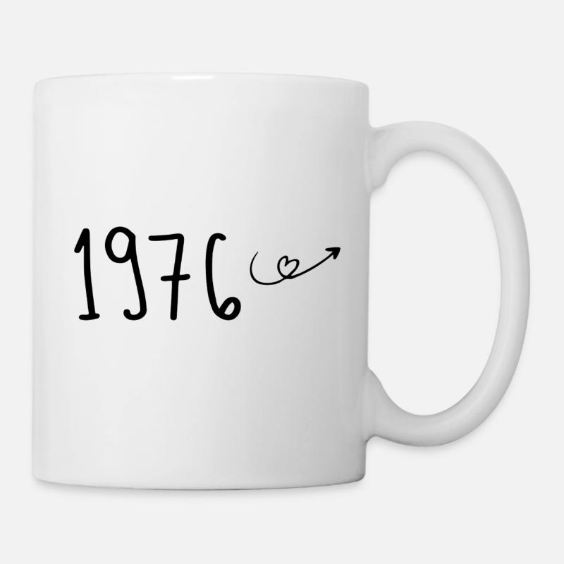 Jubiläum 1976 1976 Retro 1976 - Tasse - Weiß