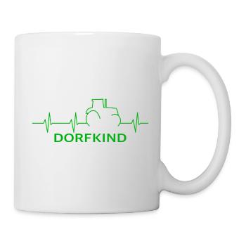 Tractor Village Kid Heartbeat Farm - Mug - white - Right