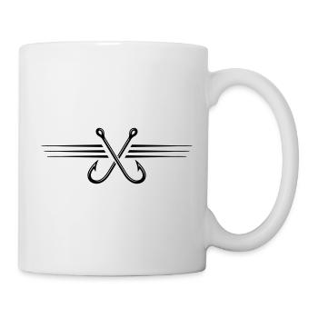 Fish hook icon - Mug - white - Right