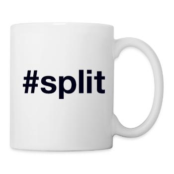 Split Hrvatska Croatia Kroatien Hashtag - Mug - white - Right