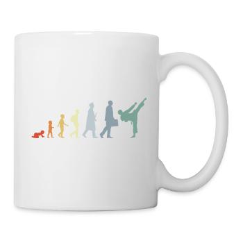 Retro Karateka Evolution - Mug - white - Right