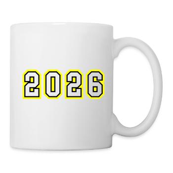 2026 Jahr - Tasse - Weiß - Rechts