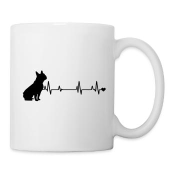 Chien - Mug blanc - blanc - Droite