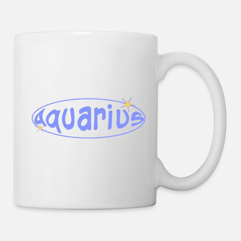 Aquarius Sign - Tasse - Weiß