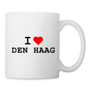 I love Den Haag - Ich liebe Den Haag - Tasse - Weiß - Rechts