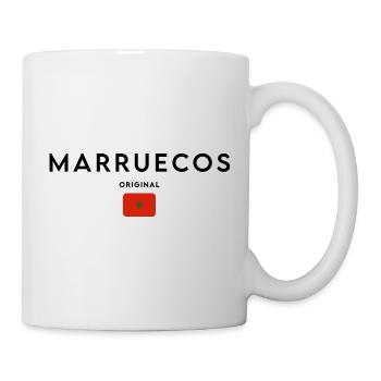 Flag of Morocco, elegant minimalist design - Mug - white - Right