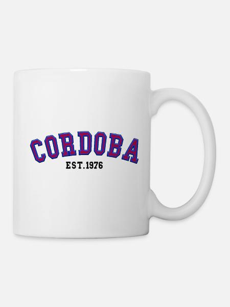 Córdoba gegründet 1976 - Tasse - Weiß