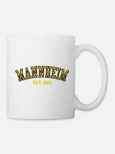 Mannheim gegründet 1976 - Tasse - Weiß