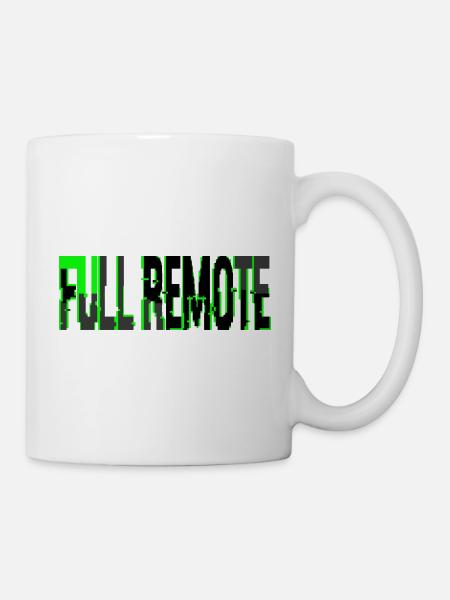 Telearbeit Total Style Glitch Informatique - Tasse - Weiß