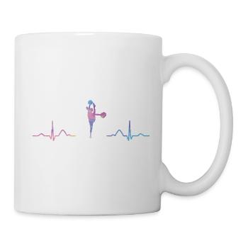 Cheerleader Cheer Mom Cheerleading - Mug - white - Right