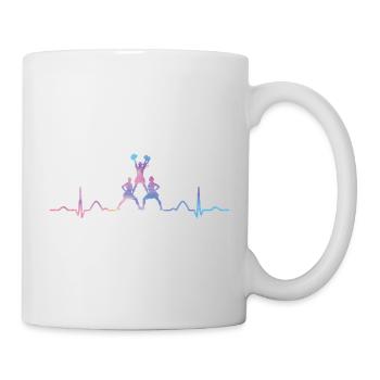 Cheerleader Cheer Mom Cheerleading - Mug - white - Right