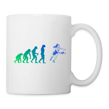 Pickleball Turnier für Pickleballspielerinnen Fans - Tasse - Weiß - Rechts