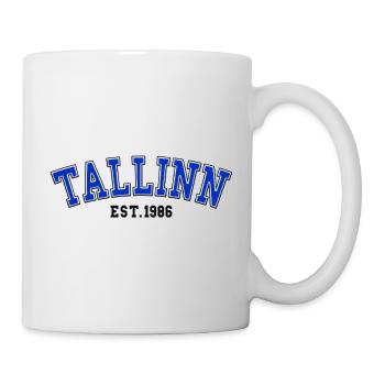 Tallinn Fondée en 1986 - Mug blanc - blanc - Droite
