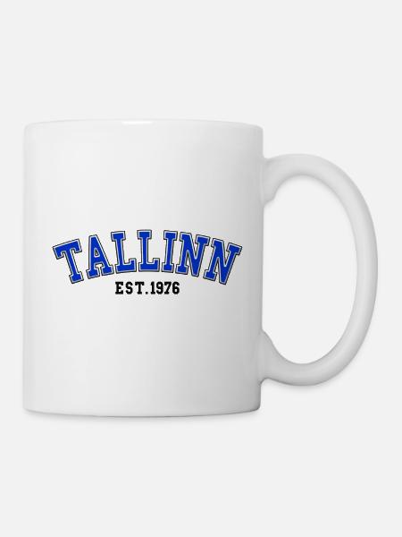 Tallinn gegründet 1976 - Tasse - Weiß