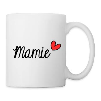 OMA. MAMA. OMA. MUTTERTAG - Tasse - Weiß - Rechts