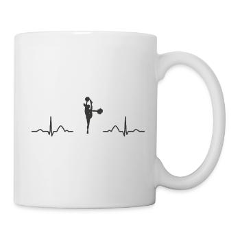 Cheerleader Cheer Mom Cheerleading - Mug - white - Right