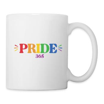 LGBT-Pride-Monat – Pride 365 - Tasse - Weiß - Rechts