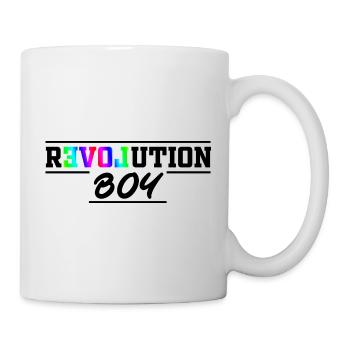Revolution Boy Colorful Pride Empowerment Art - Tasse - Weiß - Rechts
