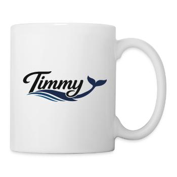 Timmy Wal Typography Waves - Mug - white - Right