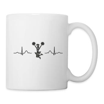 Cheerleader Cheer Mom Cheerleading - Mug - white - Right