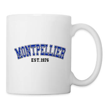 Montpellier gegründet 1976 - Tasse - Weiß - Rechts