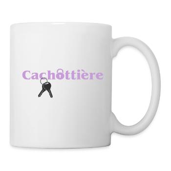 Cachottière Clés et Mystère - Mug blanc - blanc - Droite