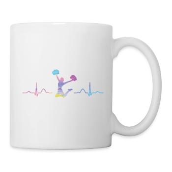 Cheerleader Cheer Mom Cheerleading - Mug - white - Right