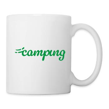 Camping Hashtag Camping-Van Life Camping Fan - Mug blanc - blanc - Droite
