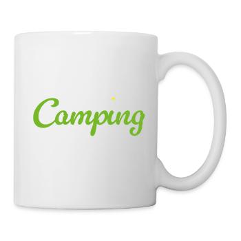 Camping Flower Camper Quotes Hobby Summer Van Life - Mug - white - Right