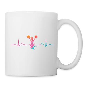 Cheerleader Cheer Mom Cheerleading - Mug - white - Right