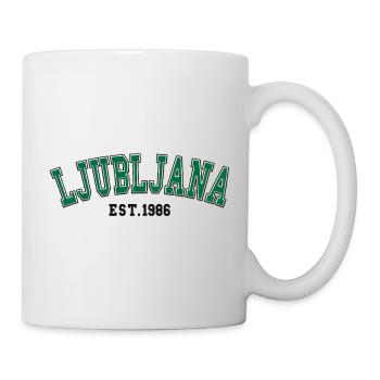 Ljubljana fondée en 1986 - Mug blanc - blanc - Droite