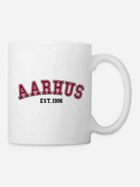 Aarhus gegründet 1996 - Tasse - Weiß