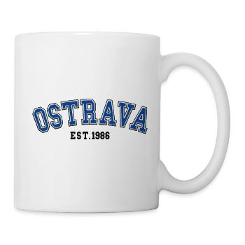 Ostrava Fondée en 1986 - Mug blanc - blanc - Droite
