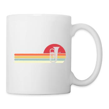 Rainbow Brass Sunset - Mug - white - Right