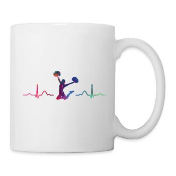 Cheerleader Cheer Mom Cheerleading - Tasse - Weiß - Rechts