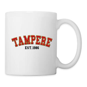Tampere Fondé en 1986 - Mug blanc - blanc - Droite
