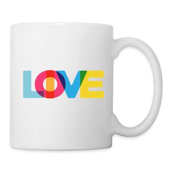 Live Love Festival Rave Party Beach Holiday Summer - Mug blanc - blanc - Droite