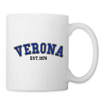 Vérone fondée en 1976 - Mug blanc - blanc - Droite
