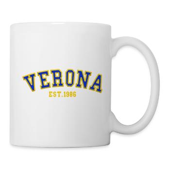 Vérone fondée en 1986 - Mug blanc - blanc - Droite