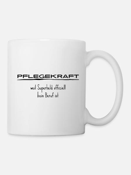 Pflegekraft - Tasse - Weiß